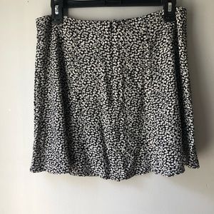 A mini skirt